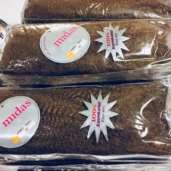 Midas Hair Extensions Braid Kinky Dreadlocks LOTx3 - Picture 6 of 8